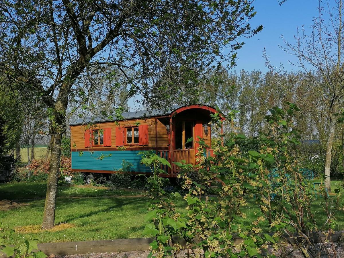 Roulotte Gabi Hotell Rouville  Exteriör bild