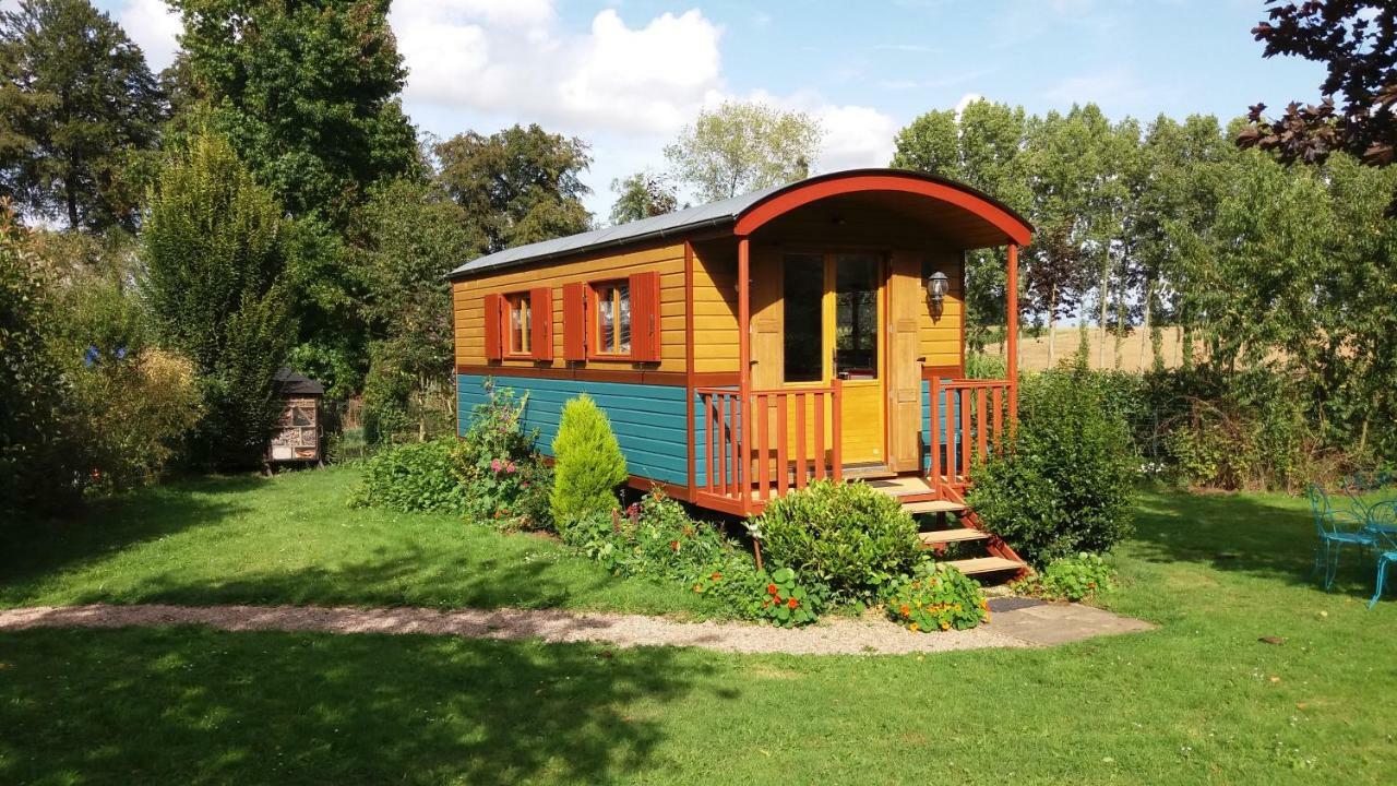 Roulotte Gabi Hotell Rouville  Exteriör bild